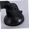 DOITOOL 360degree Rotating Suction Cup Phone Holder for Car Mobile Stand Compatible Smartphones and Easy to Install Black Blue view 4