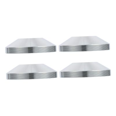 Veemoon 4pcs Heavy Duty Speaker Isolation Spikes with Shockproof Design Set for Amplifiers and Cd Players Carbon Steel Cone Feet for Stable and Antiskid Support