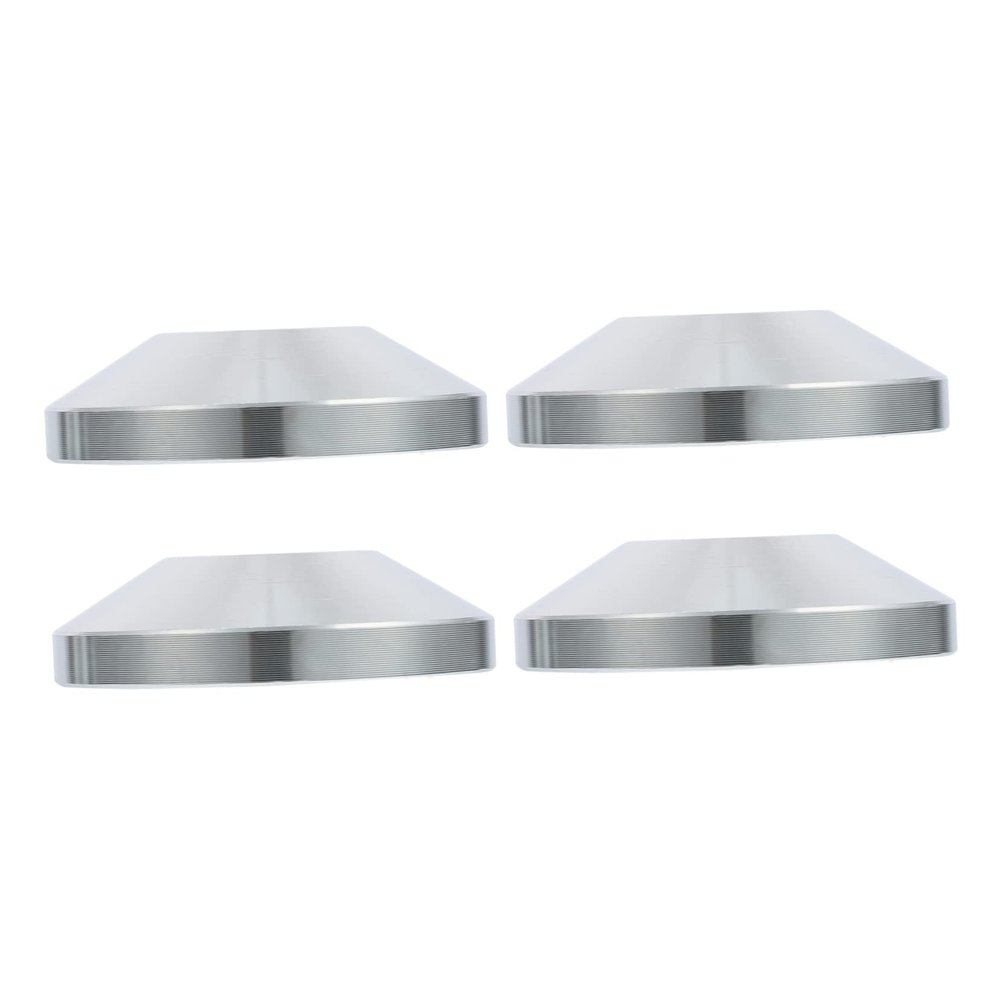 Veemoon 4pcs Heavy Duty Speaker Isolation Spikes with Shockproof Design Set for Amplifiers and Cd Players Carbon Steel Cone Feet for Stable and Antiskid Support