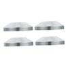 Veemoon 4pcs Heavy Duty Speaker Isolation Spikes with Shockproof Design Set for Amplifiers and Cd Players Carbon Steel Cone Feet for Stable and Antiskid Support view 1