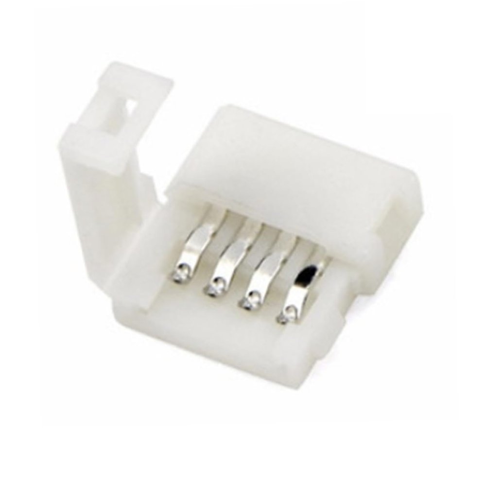 jojofuny 30pcs Led Strip Light Connector Clips Solderless Buckle for Quick Connection Durable Material for RGB and Single Color Flexible Light Strips