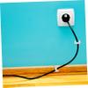 Veemoon Double Nail Pvc Pipe Clamp for Wire Clips Outdoor Cable Holders for Thick Wire Management view 3
