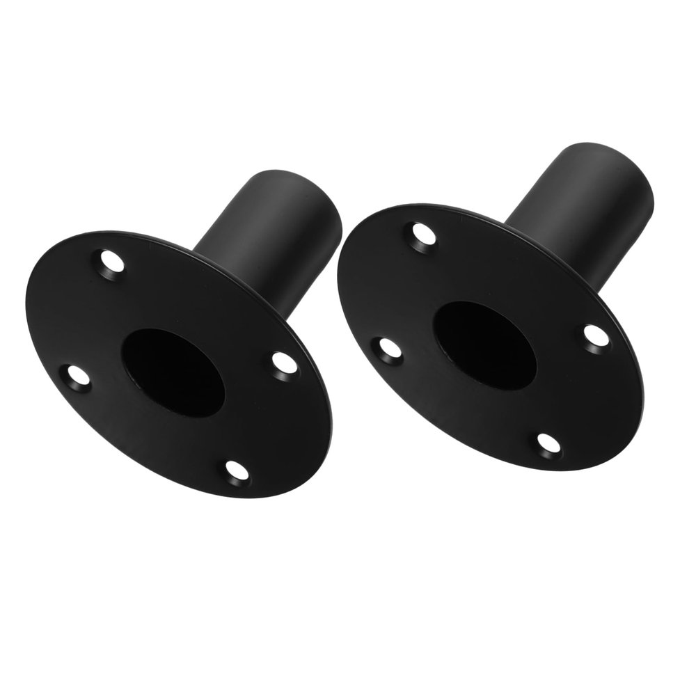 OSALADI Metal Speaker Stand Base for Stage 2pcs Aluminum Support Bracket for Professional Audio Equipment Adjustable Height and Stable Design