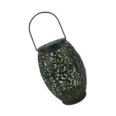 jojofuny Auspicious Cloud Hanging Solar Lantern Vintage Decorative Outdoor Lantern for Garden Patio and Courtyard Waterproof LED Solar Light Elegant Design