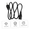 Veemoon 1pc Prong Power Cable Us Replacement for Electrical Appliances and Design Flame-Retardant - Compatible Various Devices view 4