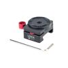 DirectNine Basics Nitze Rosette Mount Adapter to QR NATO Clamp Compatible with Camera Cage Rig Handle Grip view 2