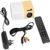 aiqiua Video Projectors, Full HD 1080P Projector 4500:1 Contrast Portable Mini LED Video Projector Support 1600 Operation is Simple, Sensitive, Fast, Will not be Stuck view 2