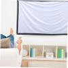 1set Foldable Crease Projector Screen Set for Home Theater and Outdoor Use Portable Screen Black Border and Easy Setup for Movies and Presentations view 4