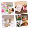 Hohopeti Garden Rope Thick Twine String Black Cord Jute Rope for Crafts Decorations DIY Party view 2