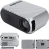 aiqiua Mini Projector, WiFi Movie Projector with Synchronize Smartphone Screen with 1080P Support and 60 Video Projector Support TV Stick, USB, Laptop,Simple operation, sensitive, will not be stuck view 2