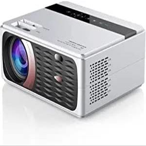 aiqiua Mini Projector, WiFi Movie Projector with Synchronize Smartphone Screen with 1080P Support and 200 Video Projector Support TV Stick, Simple operation, sensitive, will not be stuck