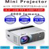 aiqiua Mini Projector, WiFi Movie Projector with Synchronize Smartphone Screen with 1080P Support and 200 Video Projector Support TV Stick, Simple operation, sensitive, will not be stuck view 4