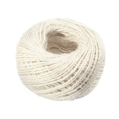 Natural Jute Twine String Cord, 100m Beige Rope for Crafts