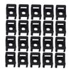 100pcs Cable Ties Mounts for Cord Management Wire Cable Ties Clips Organizer Holder Mount Base view 1