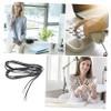 Veemoon 10pcs Core Telephone Wire Extension Cable for Landline Connections Coating for Office and Home Use High Fidelity Transmission Pure Shielding view 3