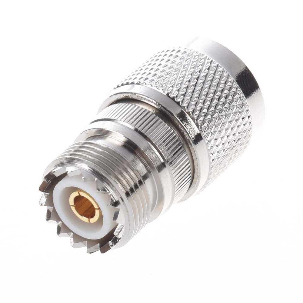Yheonver UHF SO-239 to N Male Coaxial Connector/Adapter