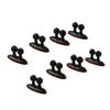 DOITOOL 16pcs Cable Clips Organizer Multi-Purpose Black Wire Cord Fixer for Car Desk Use Mounts for Charging Earphone Cables Compact Design for Space Saving view 1