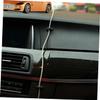 DOITOOL 16pcs Cable Clips Organizer Multi-Purpose Black Wire Cord Fixer for Car Desk Use Mounts for Charging Earphone Cables Compact Design for Space Saving view 2