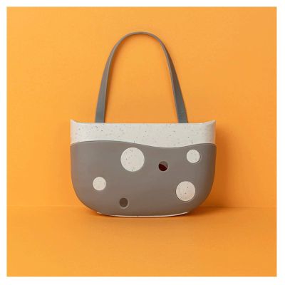 ColanderColander StrainerColander Strainer BasketSink Strainer Colander Drain Basket Kitchen Sink Drain Basket No Perforated Sink Hanging Bag Bathroom Storage Basket for Draining Water with Sponge