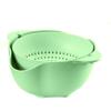 ColanderColander StrainerColander Strainer BasketSink Strainer Colander Drain Basket 2 Pieces Kitchen Strainer Colander and Bowl Sets Kitchen Strainer Set Perfect for Draining Pasta, Cleaning Veget view 1