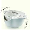 ColanderColander StrainerColander Strainer BasketSink Strainer Colander Drain Basket 2 Pieces Kitchen Strainer Colander and Bowl Sets Kitchen Strainer Set Perfect for Draining Pasta, Cleaning Veget view 2