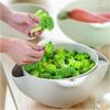ColanderColander StrainerColander Strainer BasketSink Strainer Colander Drain Basket 2 Pieces Kitchen Strainer Colander and Bowl Sets Kitchen Strainer Set Perfect for Draining Pasta, Cleaning Veget view 3