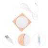 PRETYZOOM Led Bedside Night Light Modern Table Lamps Warm Light Small Night Lamp Led Luminous Base view 3