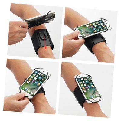 360 Degree Rotatable Detachable Mobile Phone Arm Holder for Running