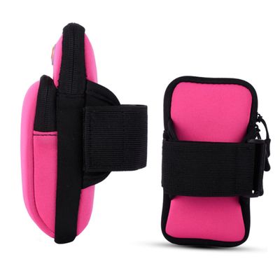 DOITOOL Adjustable Sports Armband Pocket Earphone Hole Ideal for Jogging Cycling Hiking Fitness Exercises