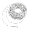 Veemoon Home Office Telephone Accessory 20m White 4-core Landline Cable Easy to Use Rj11 Plug view 1