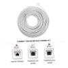 Veemoon Home Office Telephone Accessory 20m White 4-core Landline Cable Easy to Use Rj11 Plug view 4