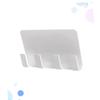 OSALADI Sturdy Wall-Mounted Phone Charging Bracket Adhesive Phone Holder Mobile Phone Storage Rack No Drilling for Bedroom Random view 3