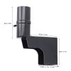 Aluminum Alloy Starlink Short Wall Mount,Adjustable Starlink Mounting Kit,Wall Eave Mount Rack Kit for Home Commercial Use view 2