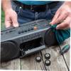 Homoyoyo 12pcs Cassette Pad Tapersure Accessories Plastic Pinch Rollers for Tape Recorder and Radio Repair view 2