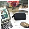 Homoyoyo 2pcs Portable Electronics Organizer Bag Zipper Storage Pouch for Cables Chargers Earphones and Digital Accessories Shockproof Eva Design for Travel and Home Use view 2