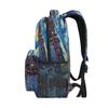 ALAZA Citscape Galaxy Starry Backpack Daypack College School Travel Shoulder Bag view 3