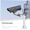Homoyoyo 2pcs Aluminum Security Camera Bracket CCTV Mount Adjustable Outdoor Holder for Home view 3