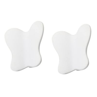 Angoily 2pcs Colorful Butterfly Drawer Pull Handles for Boy Girl Room Modern Cartoon Design Cabinet Knobs for Dressers Wardrobes