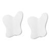 Angoily 2pcs Colorful Butterfly Drawer Pull Handles for Boy Girl Room Modern Cartoon Design Cabinet Knobs for Dressers Wardrobes view 1