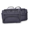 MAGICLULU Black Fabric Hairdressing Tools Storage Bag with Shoulder Strap view 1
