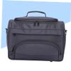 MAGICLULU Black Fabric Hairdressing Tools Storage Bag with Shoulder Strap view 4