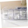 Homoyoyo Cable Organizer Box with Dustproof Lid Multi-Grid Storage for Cord Management Durable and Easy to Use Home Office and Living Spaces view 4