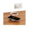 Eaton Tripp Lite Series Wireless Charger Pad, 15W Magnetic Phone Charging Pad, MagSafe MFi Charging for Apple iPhone iPad & AirPods, 5ft Cable, White, 1-Year Warranty (U280MS-005) view 2
