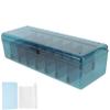 DOITOOL 1set Desktop Cord Organizer Box Lid Compartment Cable Storage Exterior for Easy Access Includes Cable Ties for Office and Home Use view 1