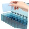 DOITOOL 1set Desktop Cord Organizer Box Lid Compartment Cable Storage Exterior for Easy Access Includes Cable Ties for Office and Home Use view 2