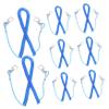 POPETPOP 8pcs Coiled Fishing Rod Protection Lanyards Steel Rope Accessories for Outdoor Fishing Suitable for Tackle and Tools Use Random Color view 1