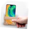 DOITOOL 1pc Wall-Mounted Cellphone Storage Rack Convenient Bathroom Organizer Adhesive Horizontal Vertical Switching Material Touch- Design for Easy Access to Your Mobile Phone view 2
