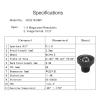 CCTV Lens 8MP 2.2mm 1/2.5 Inch IR No-Distortion F1.8 M12 Mount with 650nm IR Filter for Camera, WANGZC001 view 2