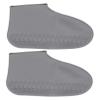 ULTECHNOVO Silicone Rain Shoes Covers Men Women Easy to Clean and Store Slip Design Grey s view 1