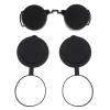 3Pcs Optics Binocular Caps Rubber Objective Lens Caps Binoculars Protective Covers for Compact Binoculars view 1